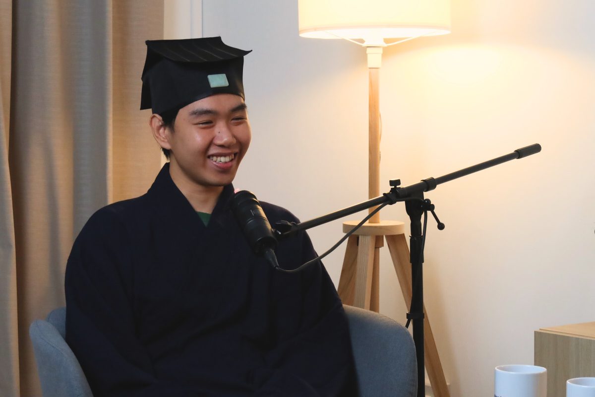 Chee Tong the 24-year-old Taoist priest in our OpenHaus studio